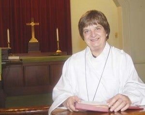 The Rev. Nancy Palmer serves congregations at Capron United Methodist Church as well as Drewryville, Joyner and Vincent Grove. -- MERLE MONAHAN | TIDEWATER NEWS