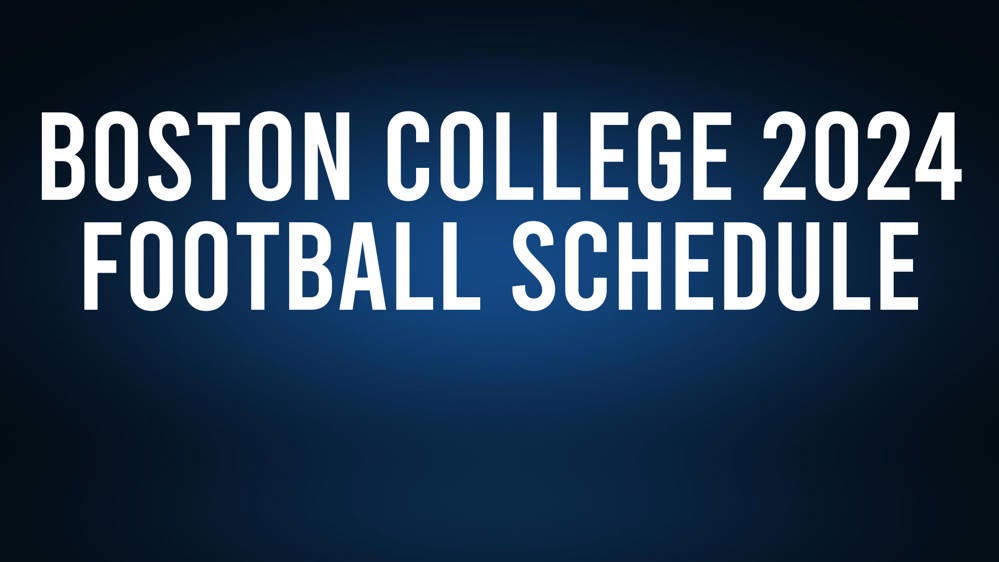 Boston College 2024 Football Schedule, Record, Results