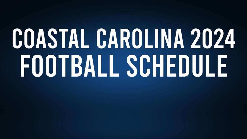 Coastal Carolina 2024 Football Schedule, Record, Results