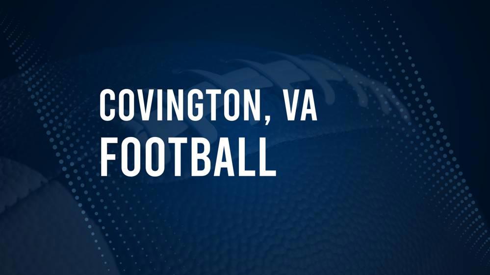 How to Watch Covington, VA High School Football Games Streaming Live – August 30