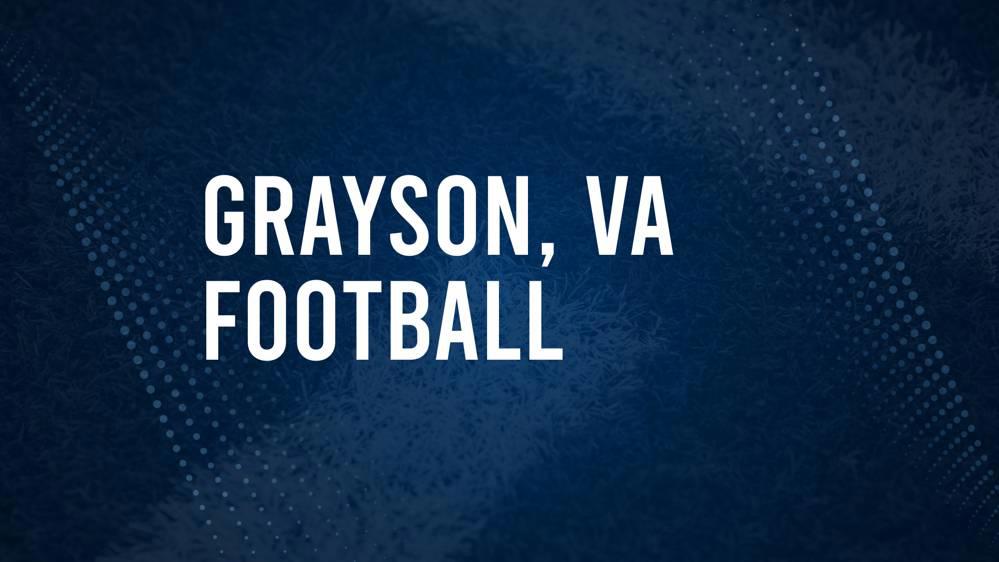 How to Watch Grayson, VA High School Football Games Streaming Live – August 30