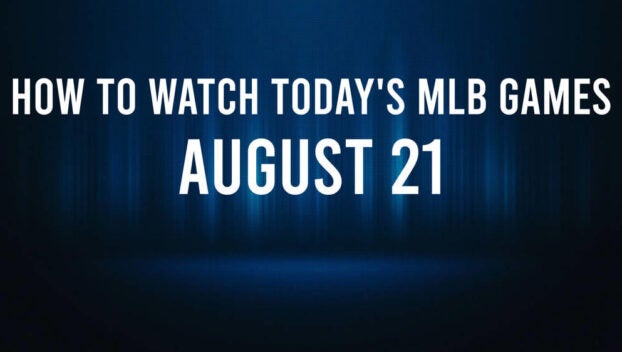 How to Watch MLB Baseball on Wednesday, August 21: TV Channel, Live Streaming, Start Times