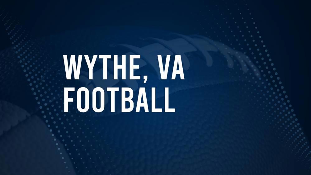 How to Watch Wythe, VA High School Football Games Streaming Live – August 30