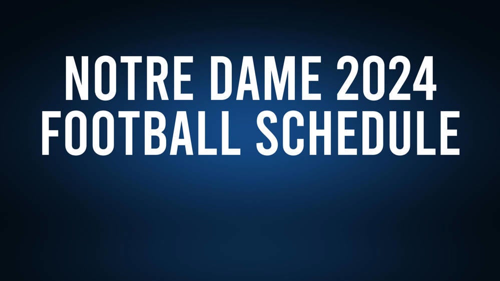 Notre Dame 2024 Football Schedule, Record, Results The Tidewater News