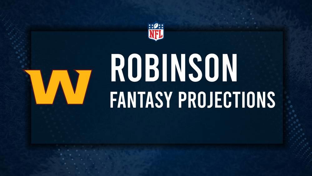 Brian Robinson Jr. Fantasy Projections: Week 2 vs. the Giants