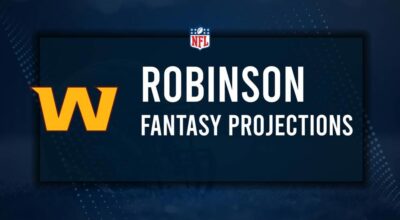 Brian Robinson Jr. Fantasy Projections: Week 3 vs. the Bengals