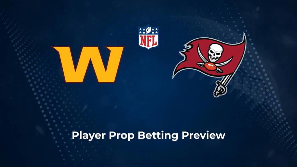 Commanders vs. Buccaneers Player Props & Odds – Week 1