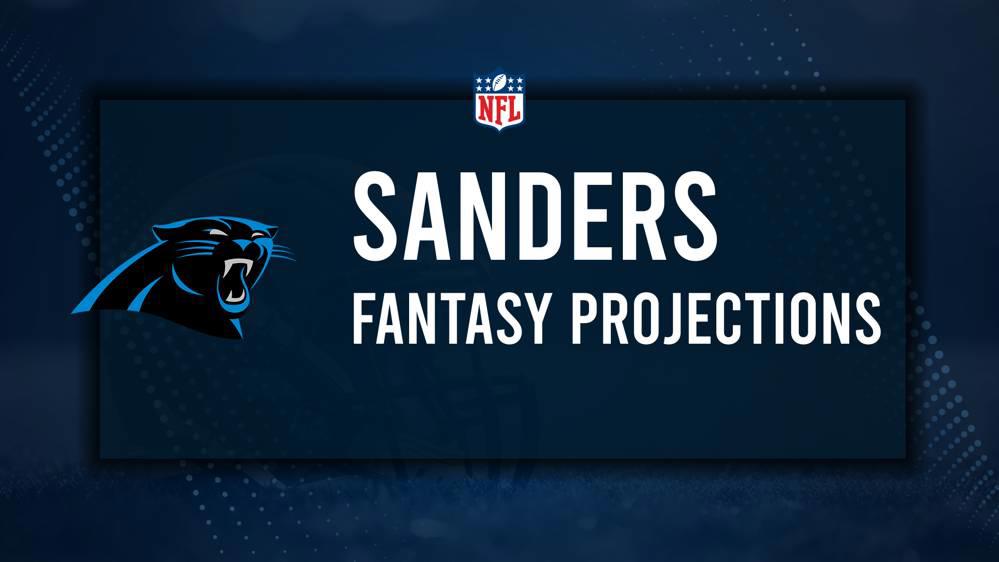 Ja'Tavion Sanders Fantasy Projections: Week 4 vs. the Bengals