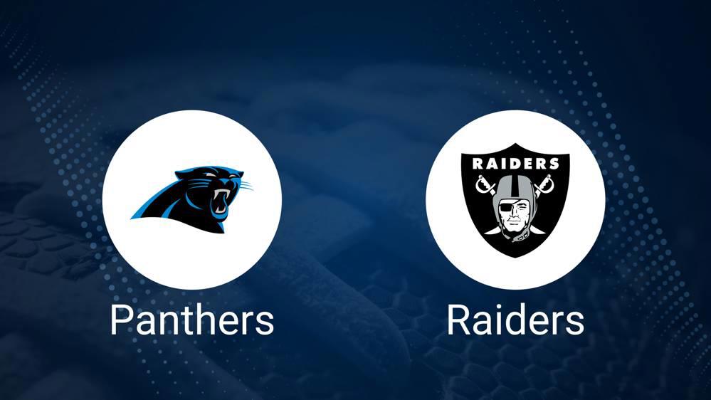 Where to Watch Panthers vs. Raiders on TV or Streaming Live - Sept. 22