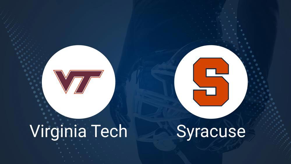 Best Bets, Predictions & Odds for the Syracuse vs. Virginia Tech Game – Saturday, Nov. 2