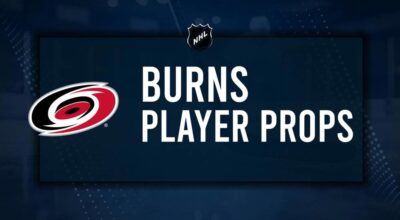 Brent Burns Player Prop Bets for the Hurricanes vs. Canucks Game - October 28