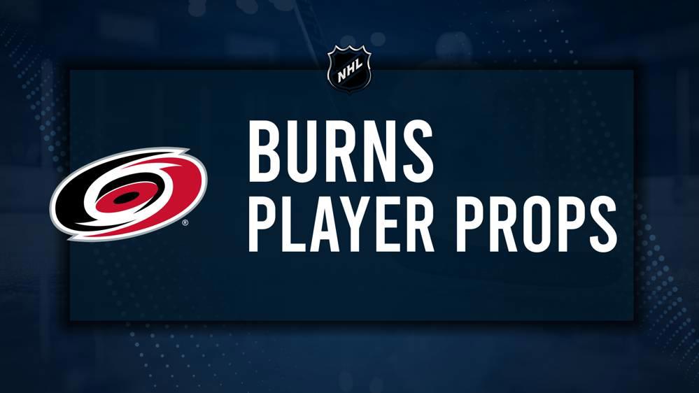 Brent Burns Player Prop Bets for the Hurricanes vs. Canucks Game - October 28