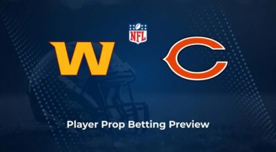 Commanders vs. Bears Player Props & Odds – Week 8