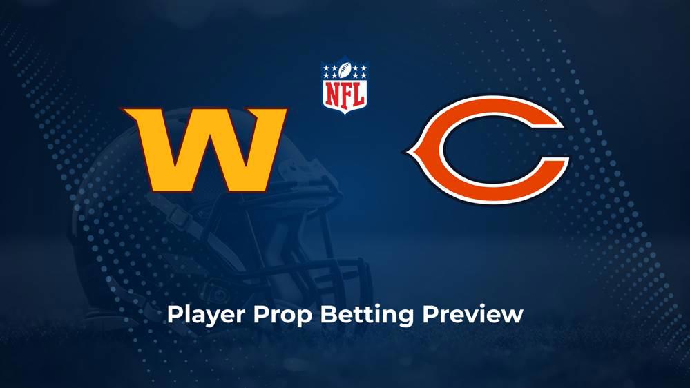 Commanders vs. Bears Player Props & Odds – Week 8