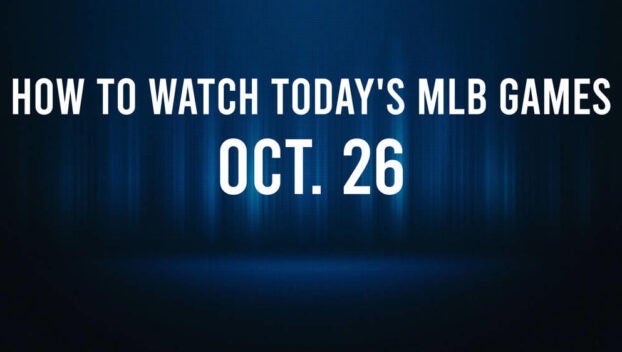 How to Watch the MLB Baseball Playoffs on Saturday, Oct. 26: TV Channel, Live Streaming, Start Times