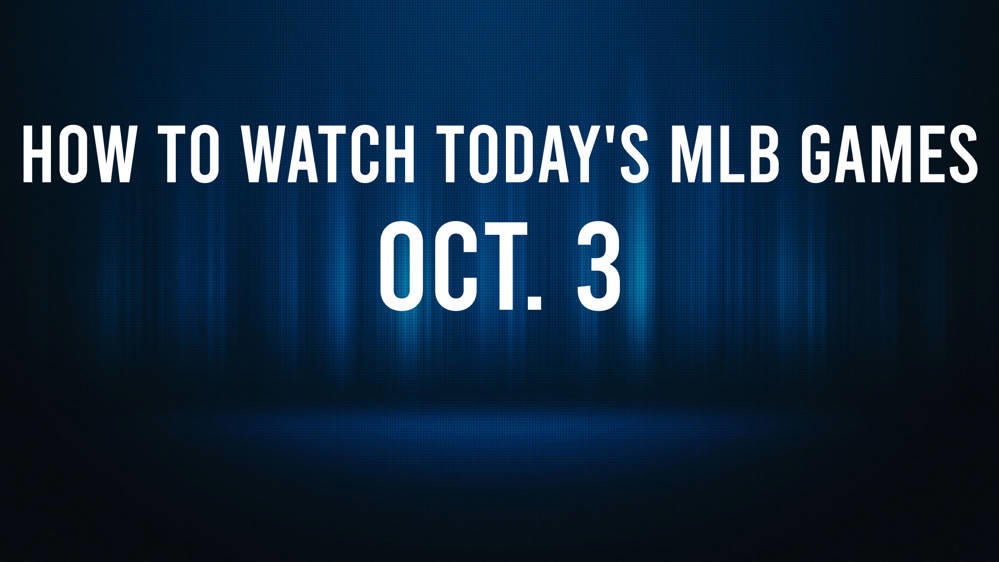 How to Watch the MLB Baseball Playoffs on Thursday, Oct. 3 TV Channel