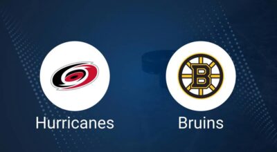 Hurricanes vs. Bruins Injury Report Today - October 31