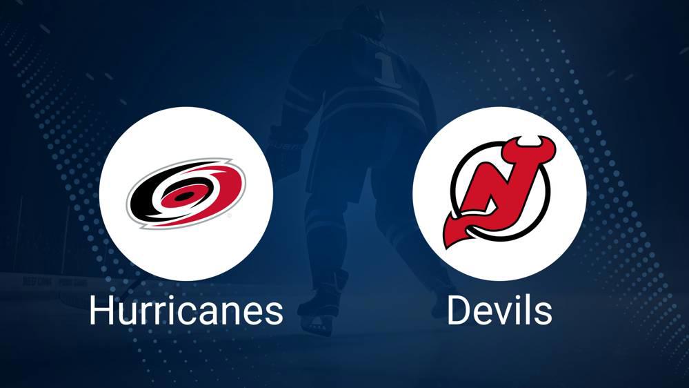 Hurricanes vs. Devils Injury Report Today - October 15