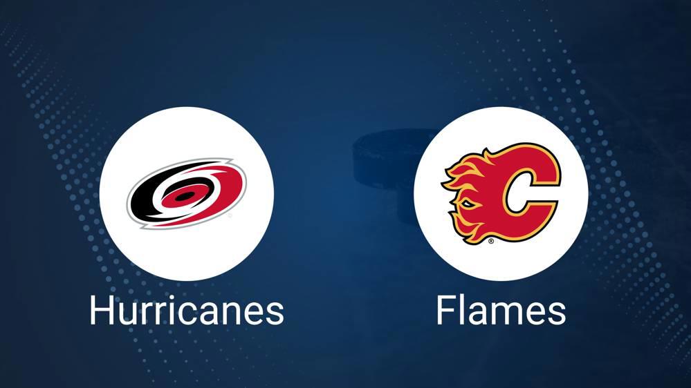 Hurricanes vs. Flames Injury Report Today - October 24