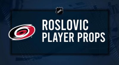 Jack Roslovic Player Prop Bets for the Hurricanes vs. Penguins Game - October 18