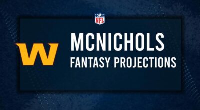 Jeremy McNichols Fantasy Projections: Week 6 vs. the Ravens