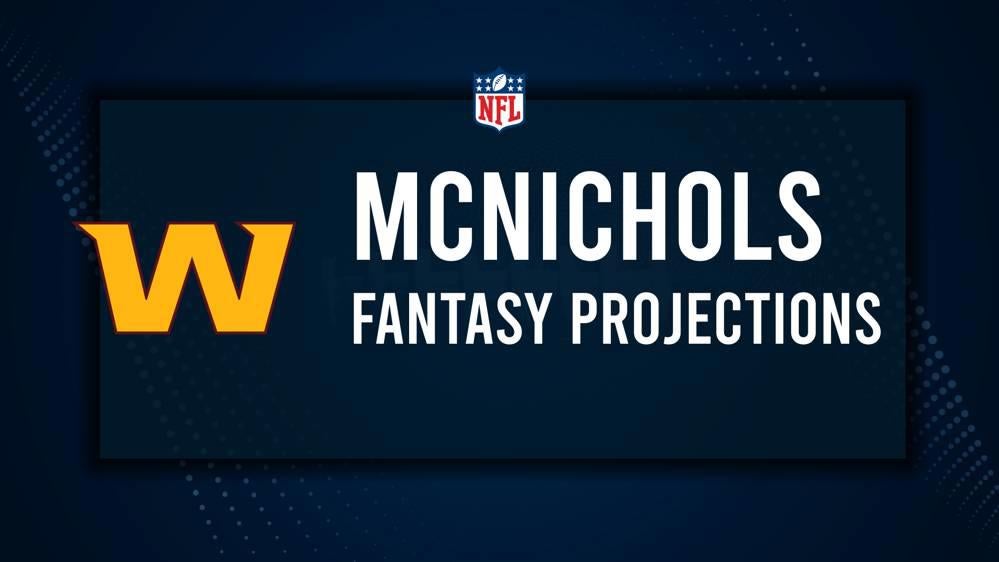 Jeremy McNichols Fantasy Projections: Week 9 vs. the Giants