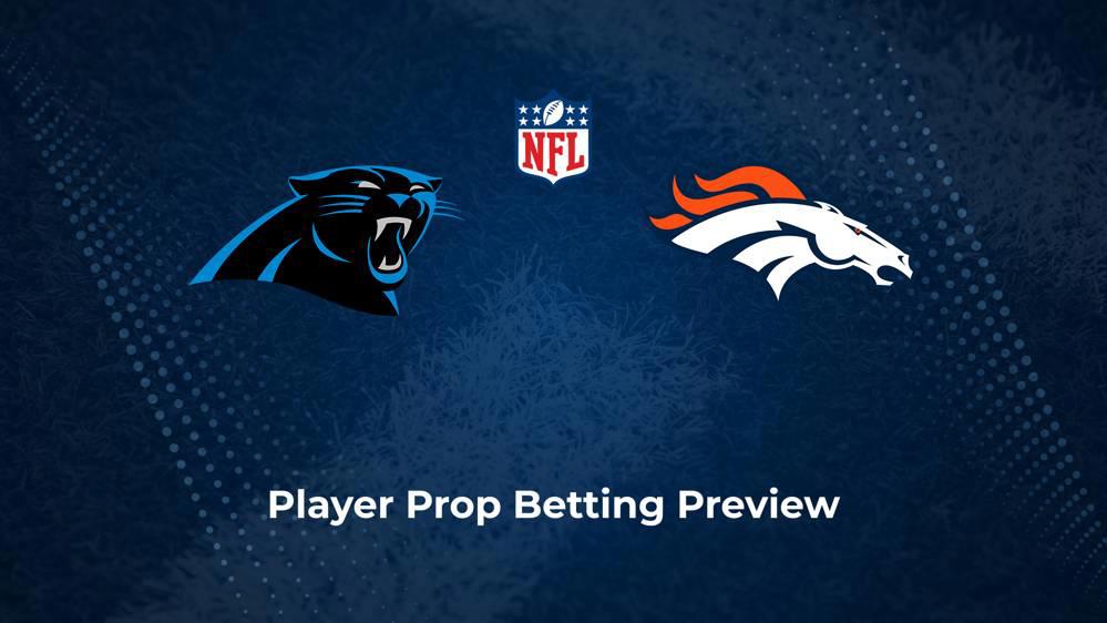 Panthers vs. Broncos Player Props & Odds – Week 8