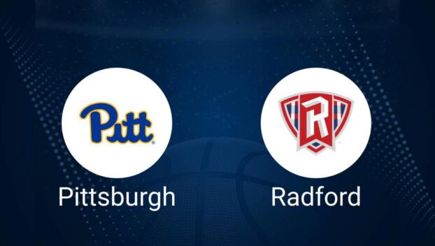 Pittsburgh vs. Radford Basketball Tickets - Monday, November 4