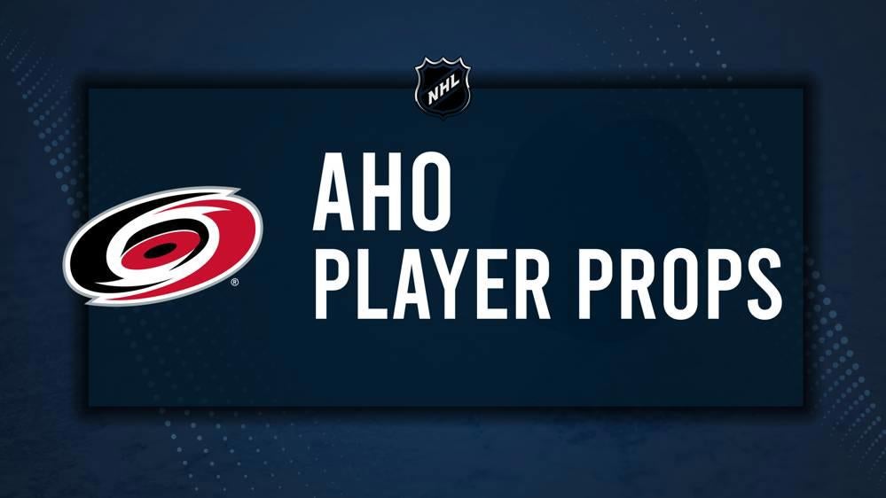 Sebastian Aho Player Prop Bets for the Hurricanes vs. Canucks Game - October 28