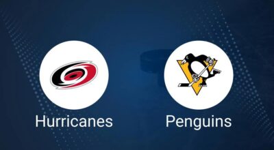 Where to Watch Carolina Hurricanes vs. Pittsburgh Penguins on TV or Streaming Live - October 18