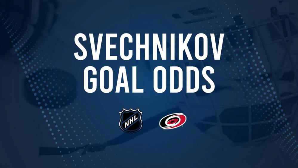 Will Andrei Svechnikov Score a Goal Against the Lightning on October 11?