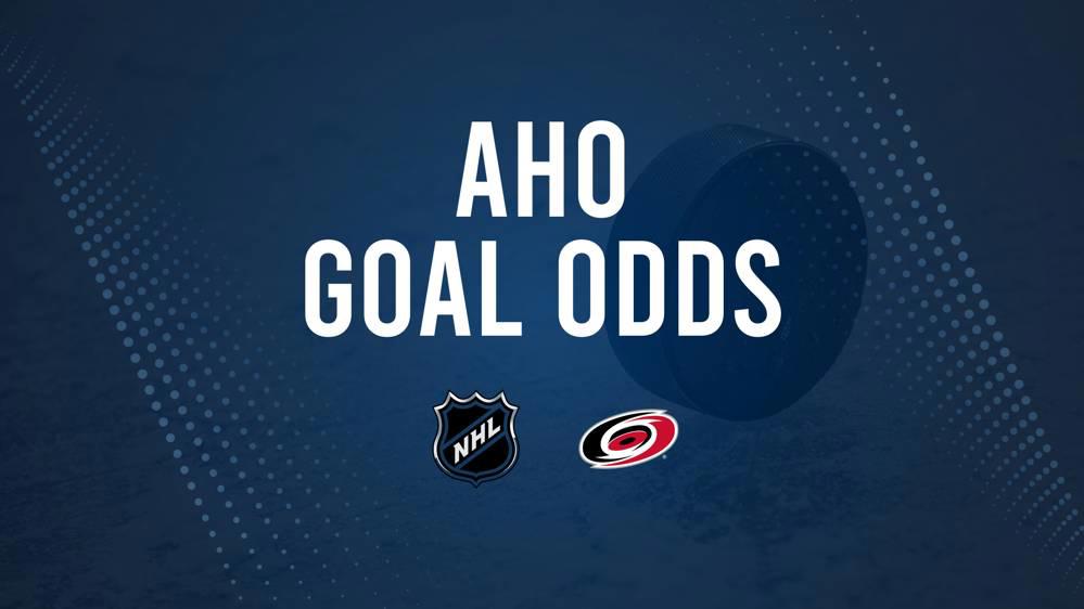 Will Sebastian Aho Score a Goal Against the Canucks on October 28?