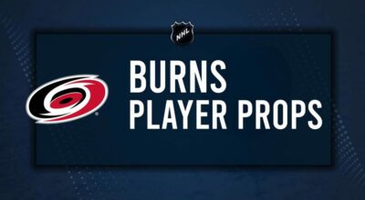 Brent Burns Player Prop Bets for the Hurricanes vs. Flyers Game - November 5