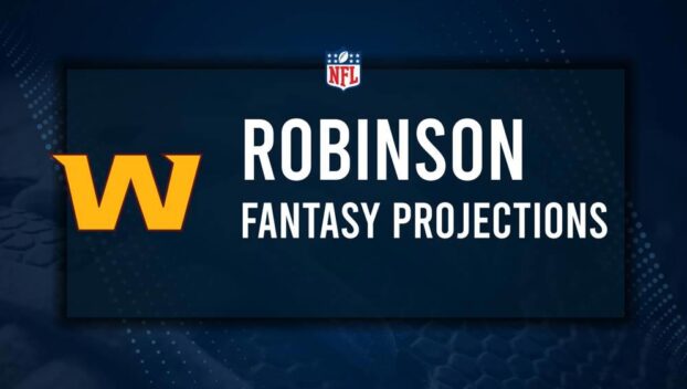 Brian Robinson Jr. Fantasy Projections: Week 10 vs. the Steelers