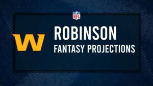 Brian Robinson Jr. Fantasy Projections: Week 12 vs. the Cowboys