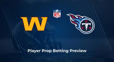 Commanders vs. Titans Player Props & Odds – Week 13