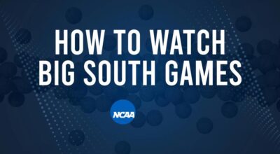 How to Watch Big South College Basketball Games - Monday, November 11