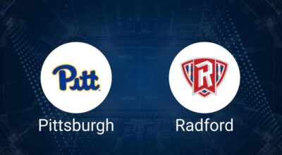 How to Watch Pittsburgh vs. Radford on TV or Live Stream - November 4