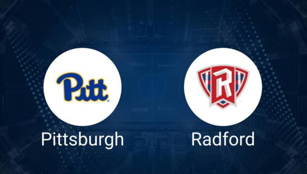 How to Watch Pittsburgh vs. Radford on TV or Live Stream - November 4