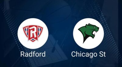 How to Watch Radford vs. Chicago State on TV or Live Stream - November 25