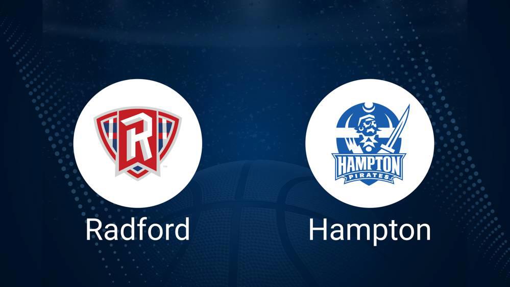 How to Watch Radford vs. Hampton Women's Basketball on TV or Live Stream - November 7