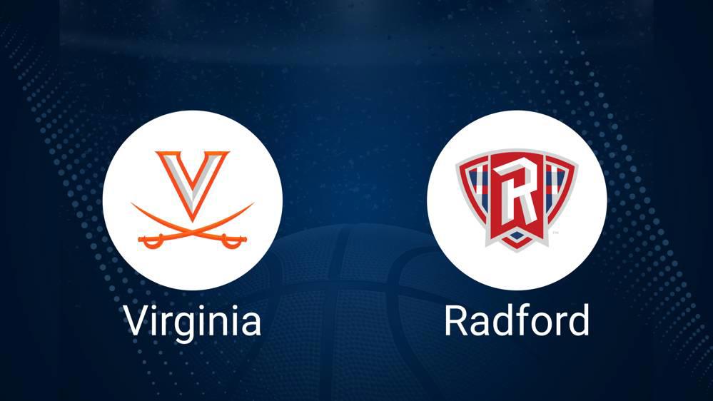 How to Watch Virginia vs. Radford Women's Basketball on TV or Live Stream - November 13