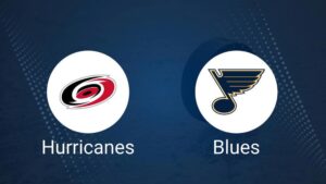 Hurricanes vs. Blues Injury Report Today - November 17