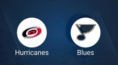 Hurricanes vs. Blues Injury Report Today - November 17