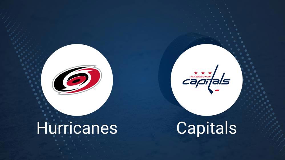 Hurricanes vs. Capitals Injury Report Today - November 3