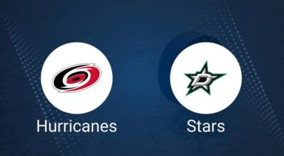 Hurricanes vs. Stars Injury Report Today - November 25