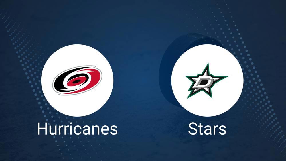 Hurricanes vs. Stars Injury Report Today - November 25