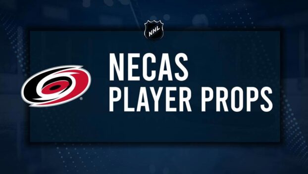 Martin Necas Player Prop Bets for the Hurricanes vs. Capitals Game - November 3