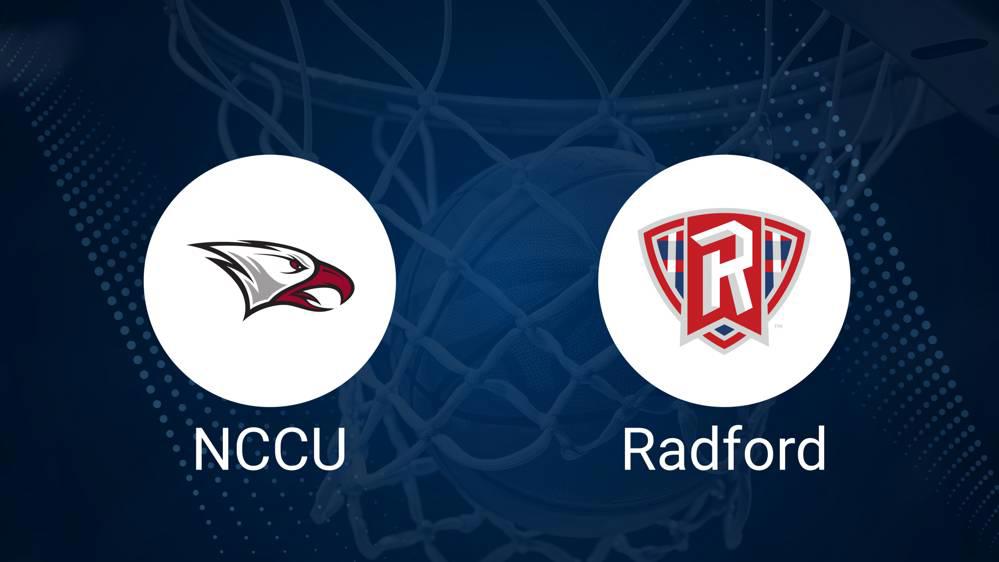 North Carolina Central vs. Radford Basketball Tickets - Thursday, December 5