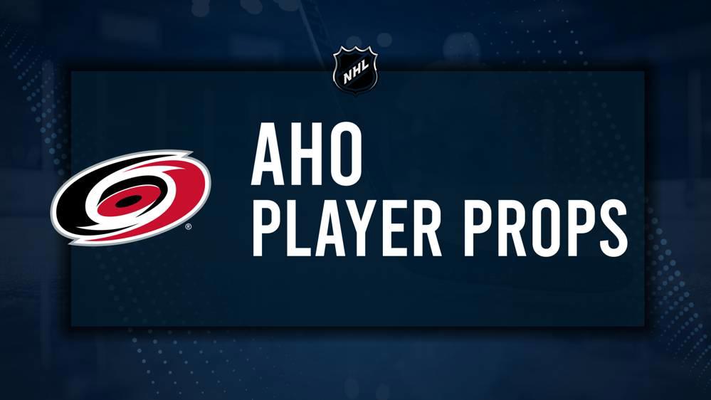 Sebastian Aho Player Prop Bets for the Hurricanes vs. Flyers Game - November 5